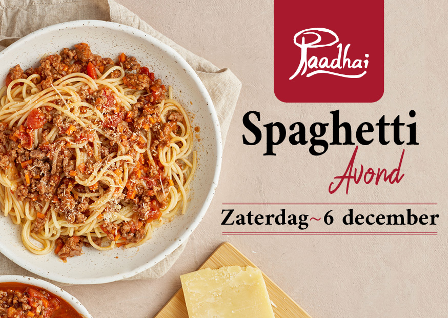 Paadhai Spaghettiavond